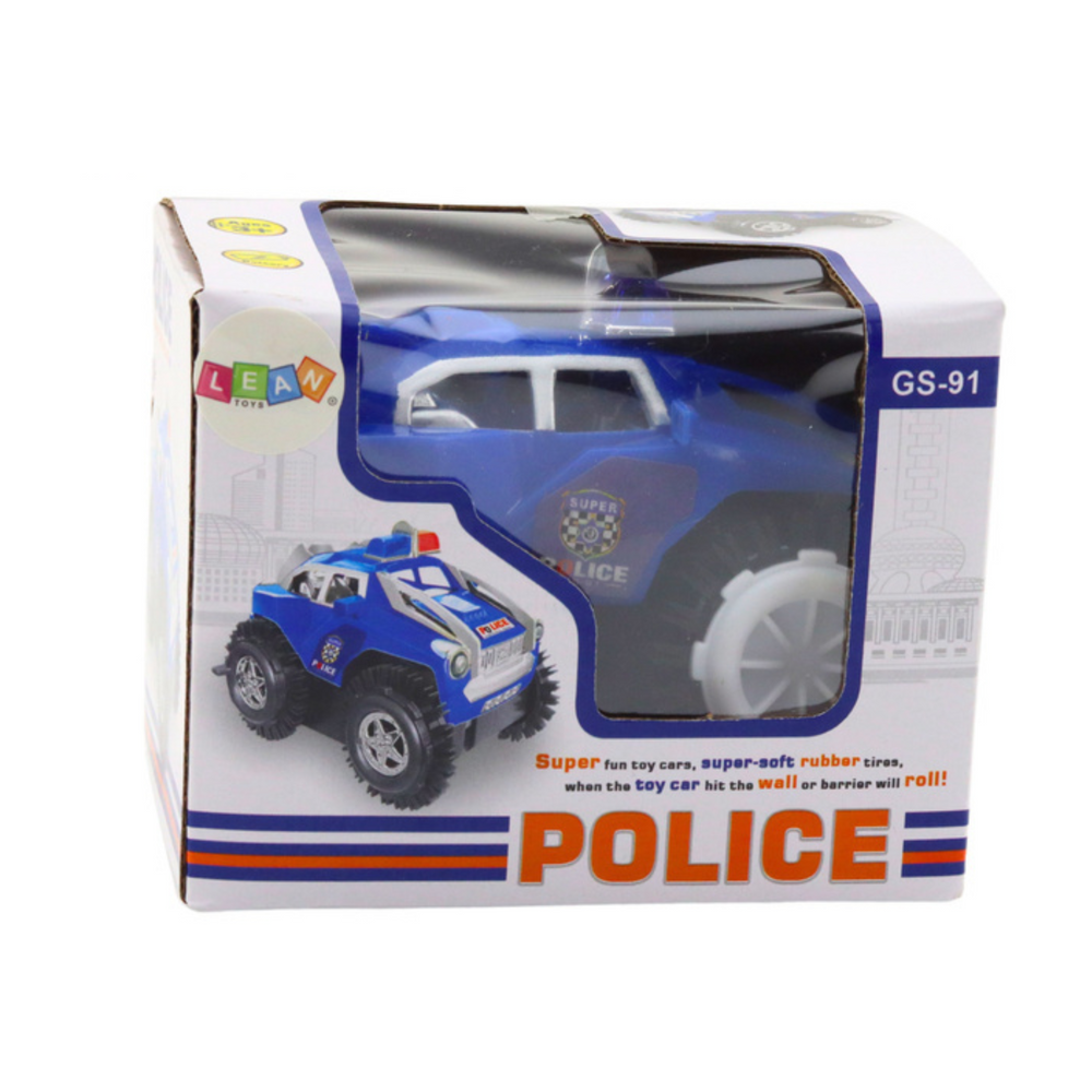 360° policijos automobilis su šviesomis ir garsu