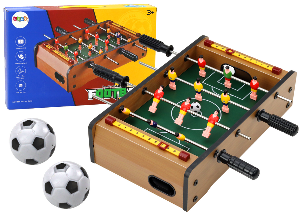 Mini stalo futbolas lean toys, 36cm x 21.5cm x 9cm