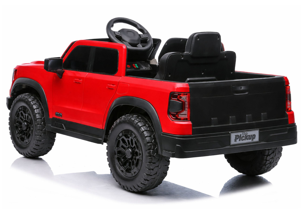 4x4 akumuliatorinis automobilis raudonas P4 12V7Ah 3