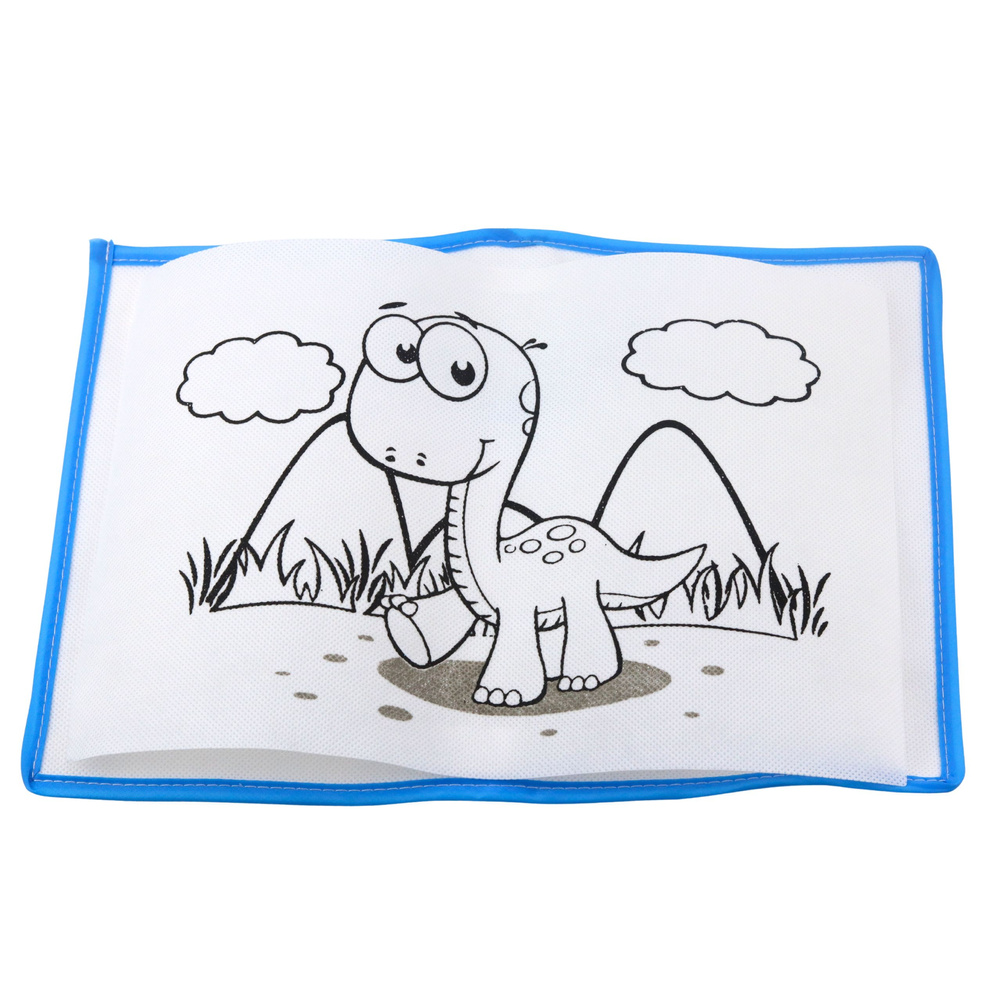 Drobės tapybos lenta su plaunamais žymekliais 30x20 cm 1
