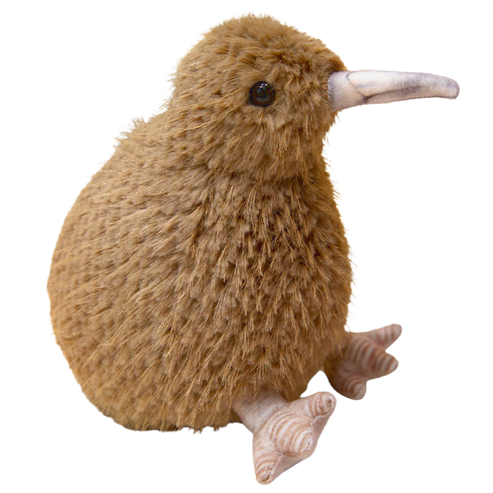 Pliušinis kivi paukštis, 17 cm
