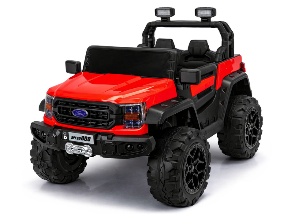 Akumuliatorinis automobilis raudonas 22F 12V10Ah