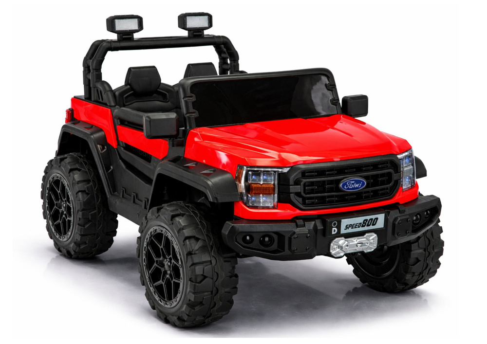 Akumuliatorinis automobilis raudonas 22F 12V10Ah