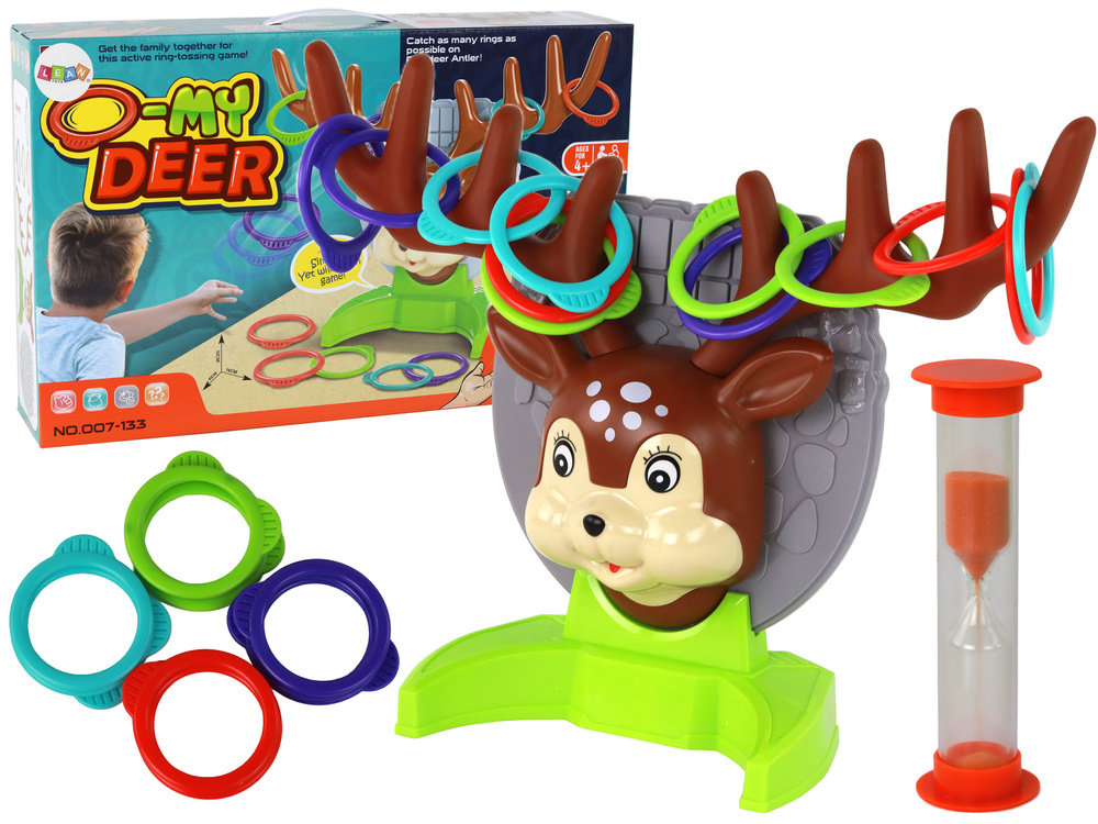 Arkadinis žaidimas lanko metimas ant elnio ragų lean toys