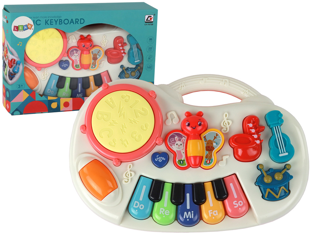 Muzikinis fortepijonas vaikams lean toys