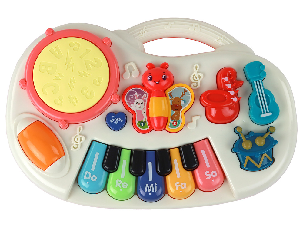 Muzikinis fortepijonas vaikams lean toys