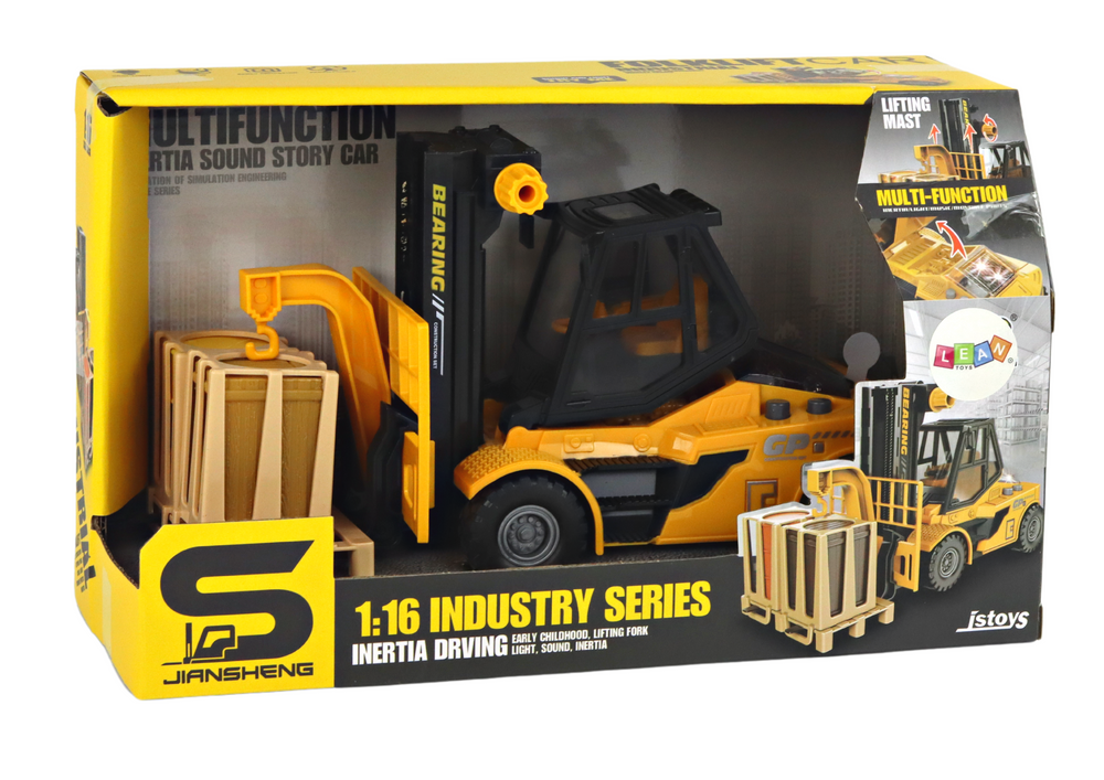 Žaislinis keltuvas lean toys 1:16