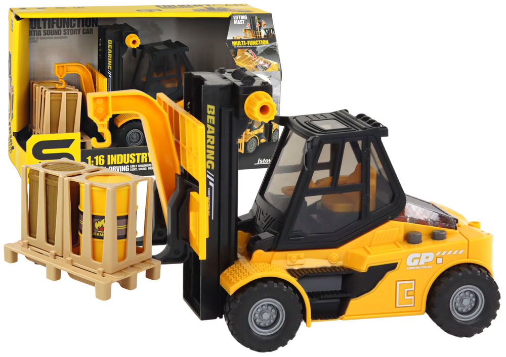 Žaislinis keltuvas lean toys 1:16