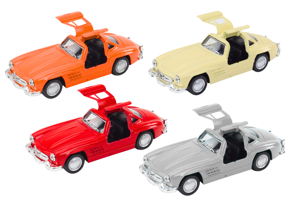 Klasikinis 1:32 metalinis automobilis su atveriamomis durimis