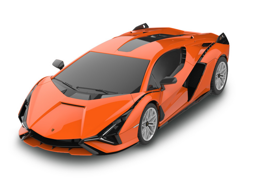 Nuotolinio valdymo lamborghini sian modelis 1:24, oranžinis