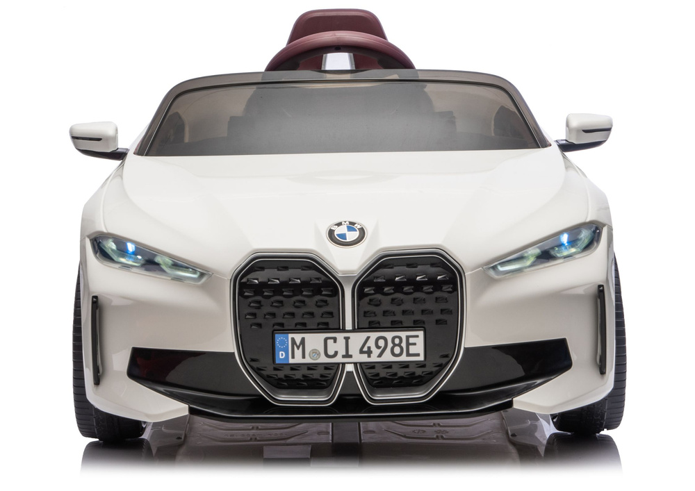 Elektromobilis BMW I4 4x4 JE1009 baltas 2