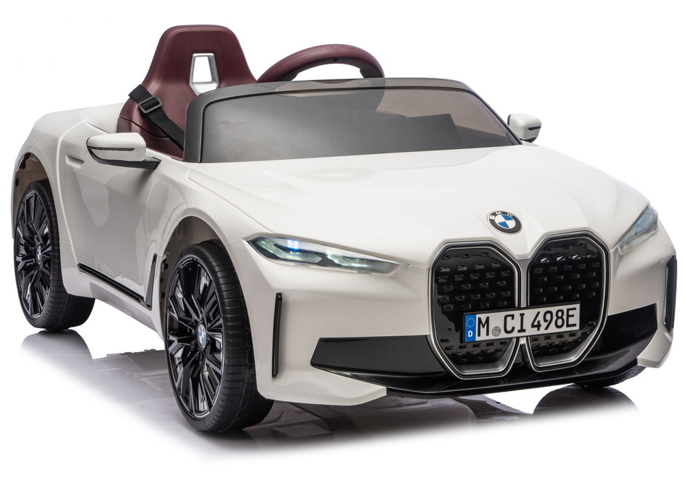 Elektromobilis BMW I4 4x4 JE1009 baltas