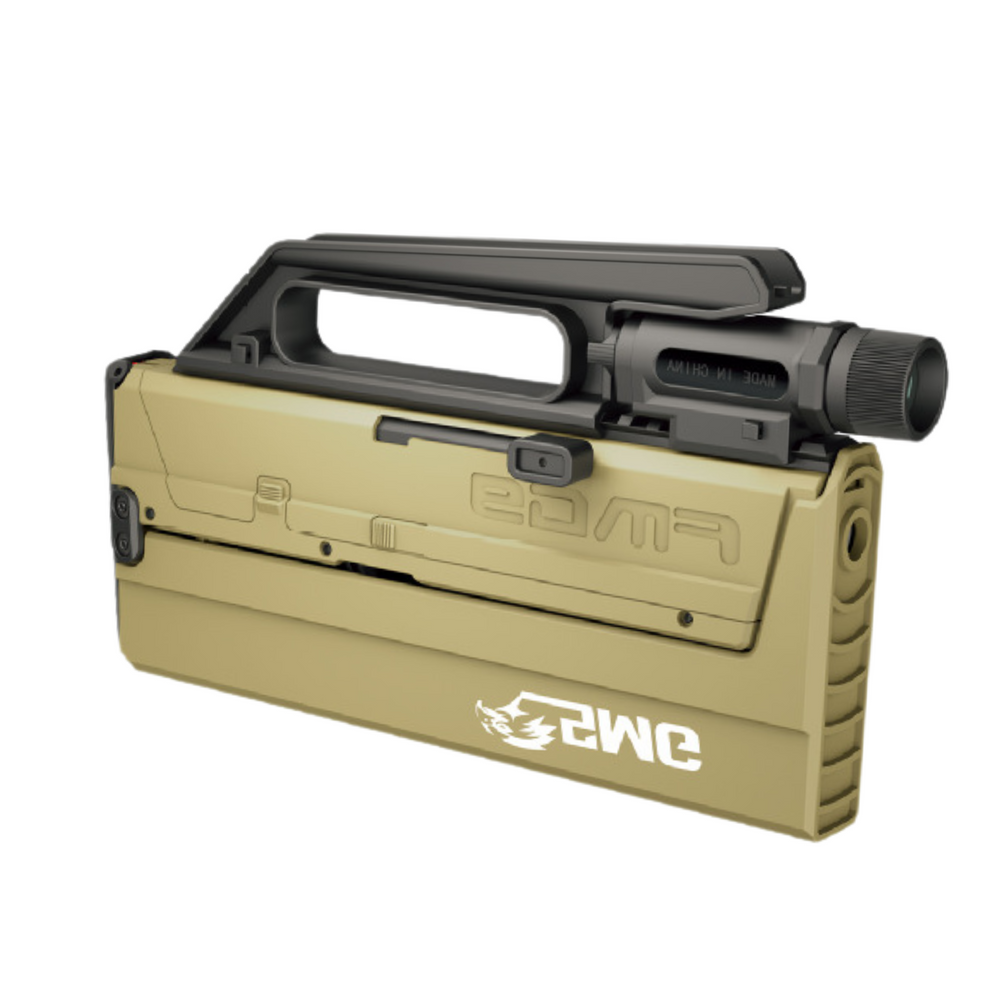 Folding rifle modernusis fmg9 šautuvas su putplasčio strėlytėmis