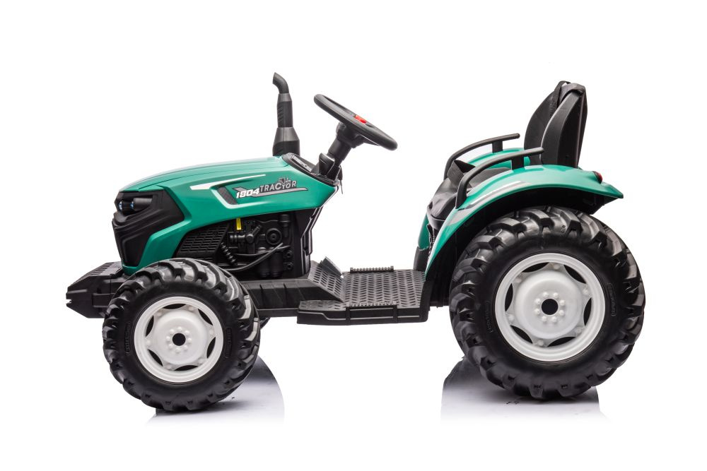 Akumuliatorinis traktorius hc-306 tamsiai žalias 24v