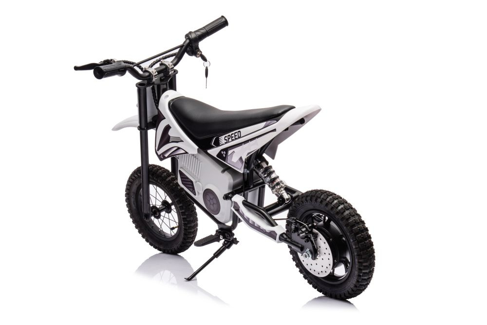 Akumuliatorinis kroso motociklas a9901 baltas