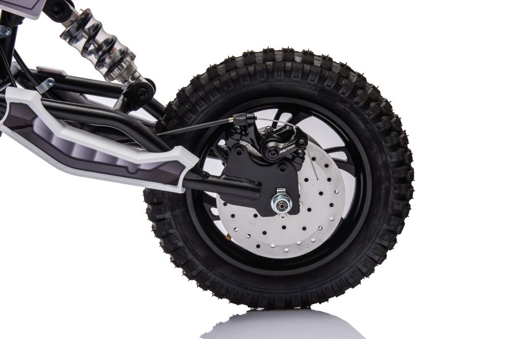 Akumuliatorinis kroso motociklas a9901 baltas