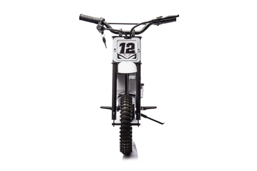 Akumuliatorinis kroso motociklas a9901 baltas