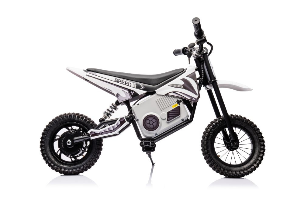 Akumuliatorinis kroso motociklas a9901 baltas