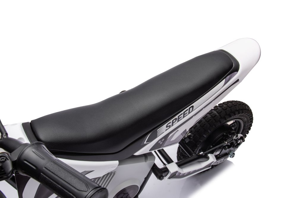 Akumuliatorinis kroso motociklas a9901 baltas