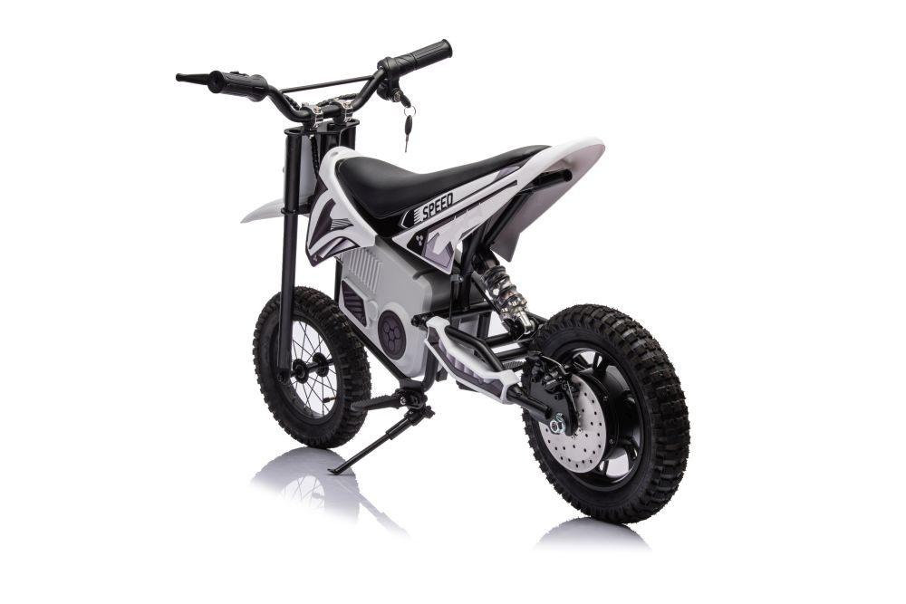 Akumuliatorinis kroso motociklas a9901 baltas