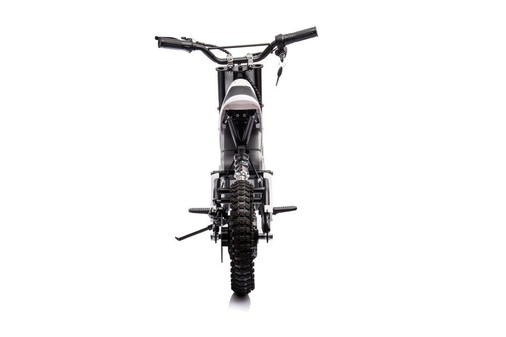 Akumuliatorinis kroso motociklas a9901 baltas