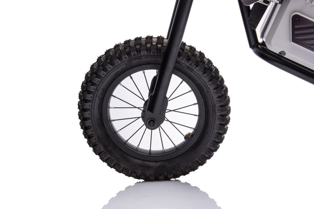 Akumuliatorinis kroso motociklas a9901 baltas