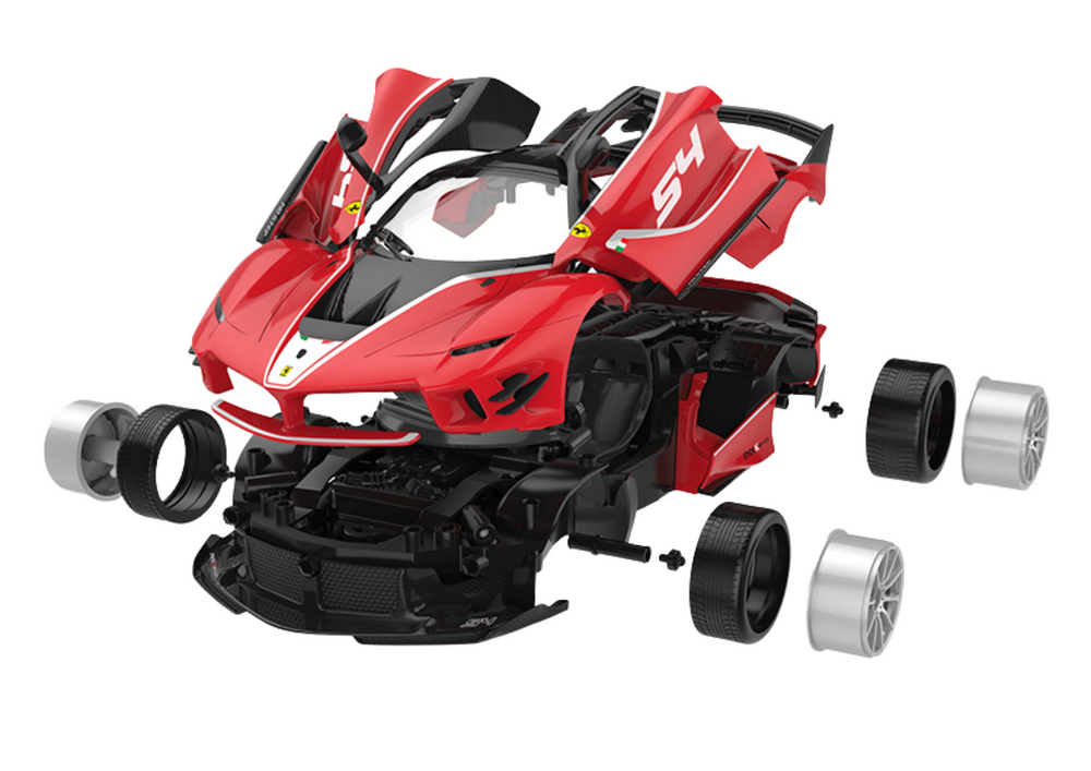 Rastar 1:18 Ferrari FXXK EVO Raudonas Konstravimo Rinkinys