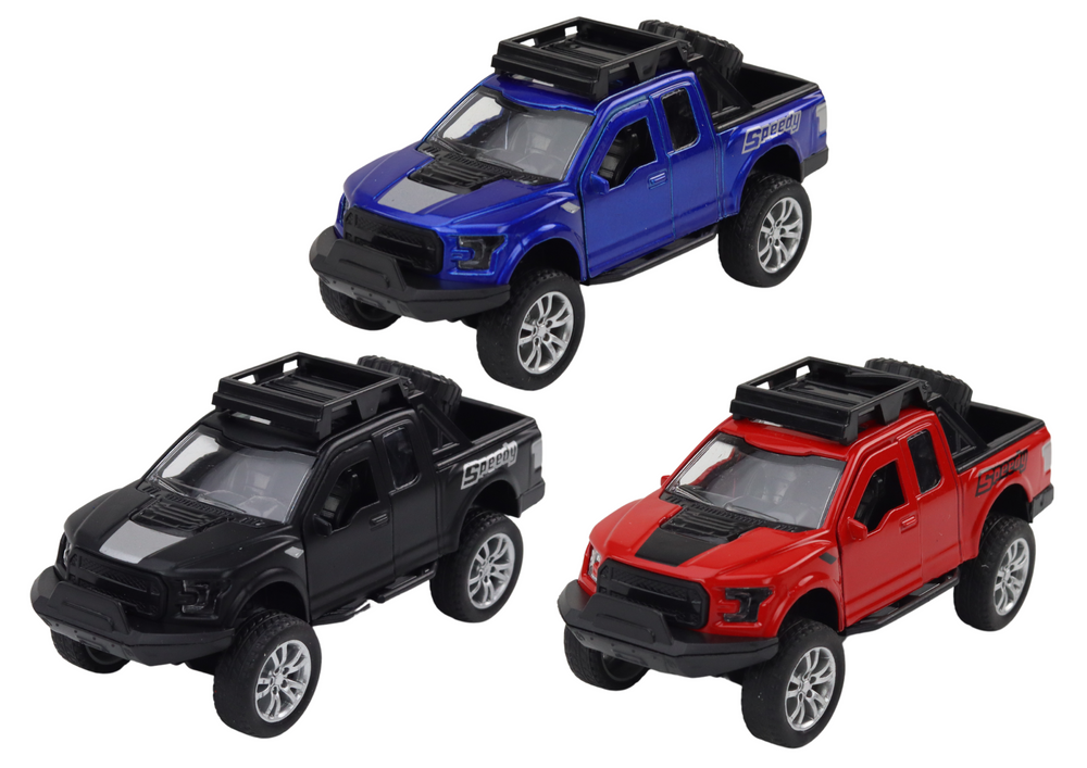 Visureigis automobilis die-cast model, įvairių spalvų
