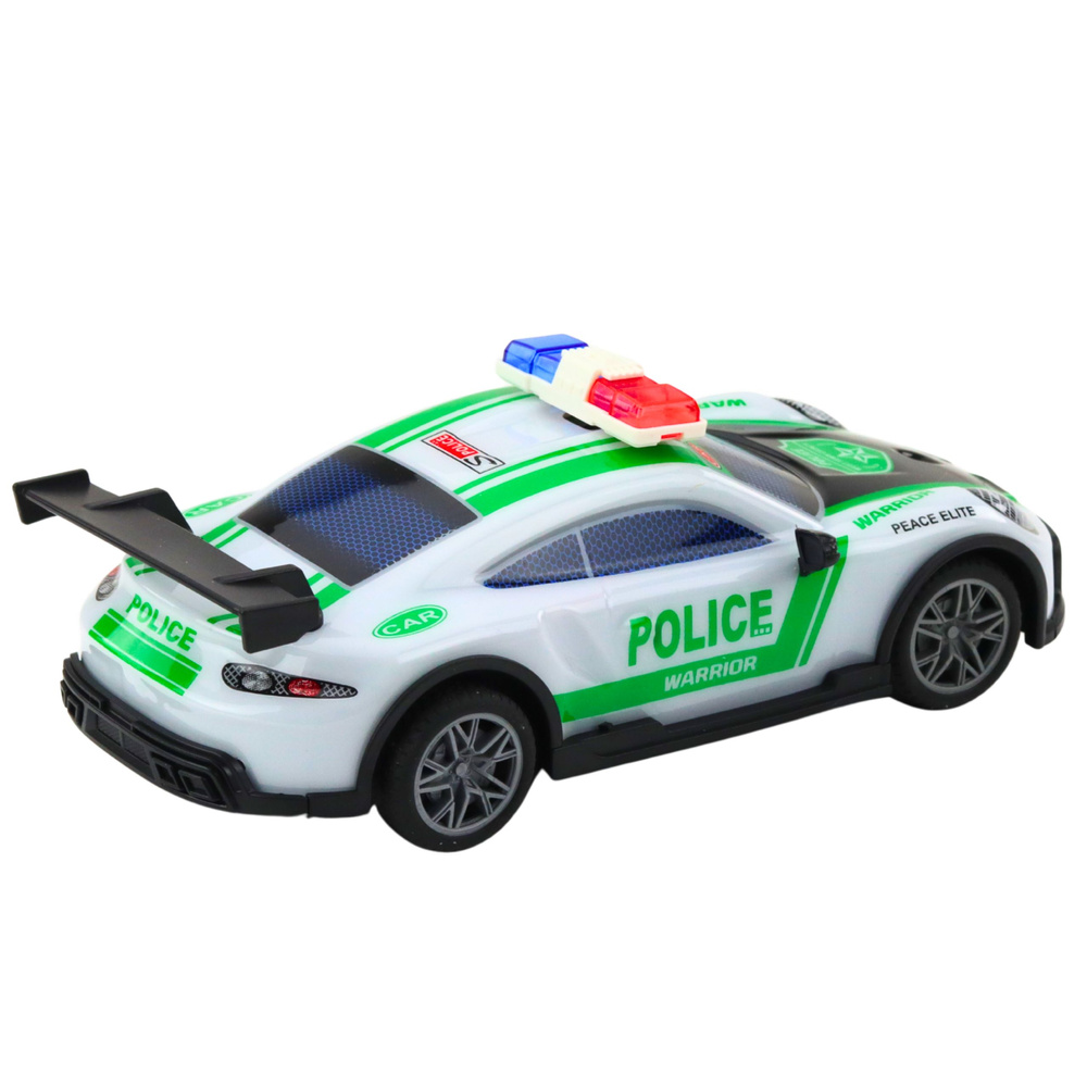 Nuotoliniu būdu valdomas policijos automobilis su led apšvietimu 1:22