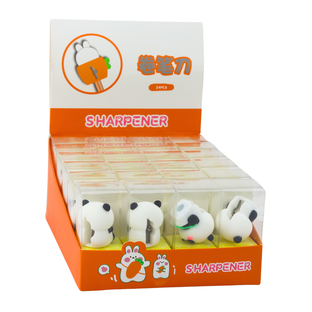 Panda pieštukų drožtukas