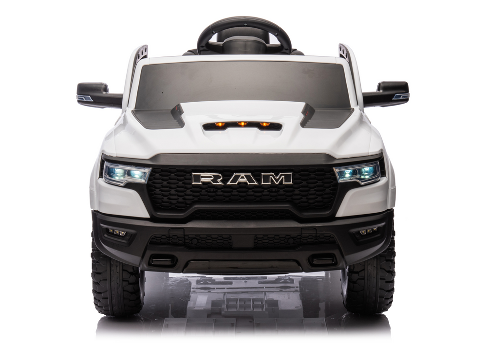 Akumuliatorinis automobilis vaikams zb618 dodge ram juodas