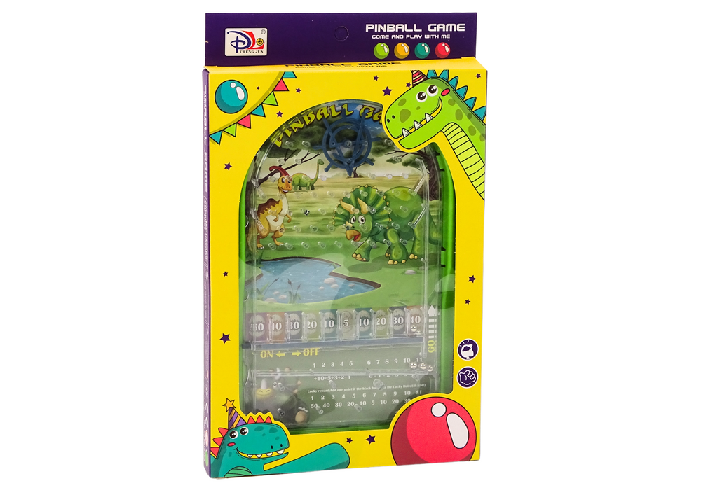 Edukacinis žaidimas pinball dinozauras lean toys