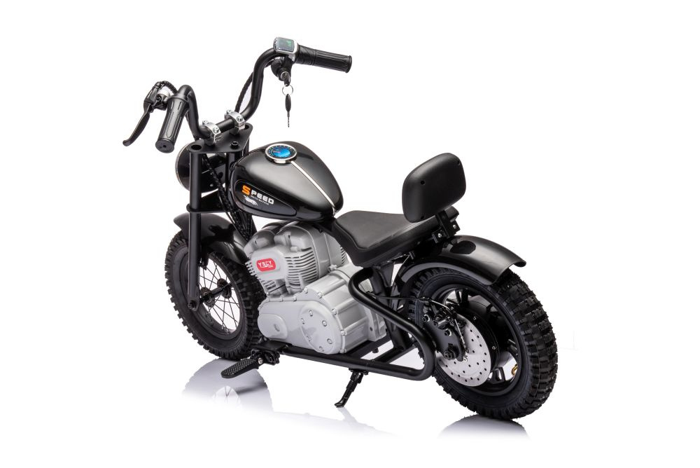 Akumuliatorinis motociklas a9902 36v juodas