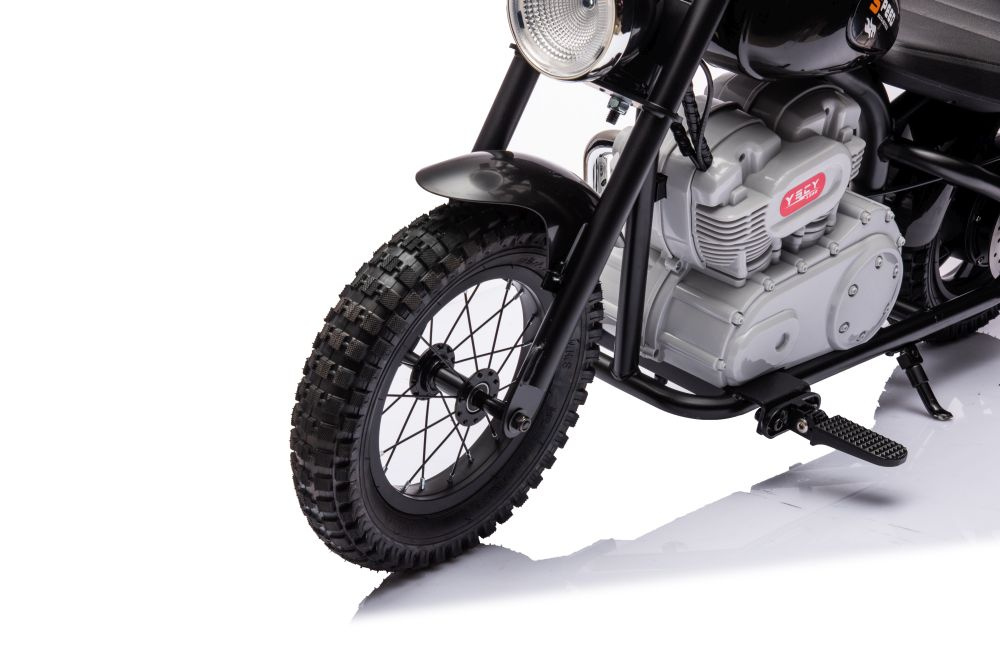 Akumuliatorinis motociklas a9902 36v juodas