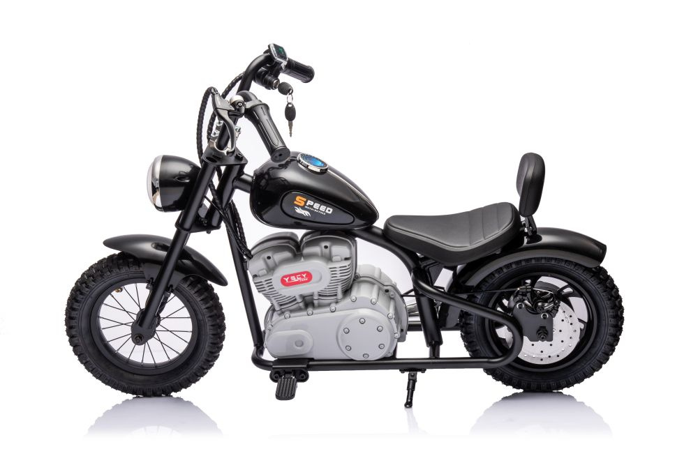 Akumuliatorinis motociklas a9902 36v juodas