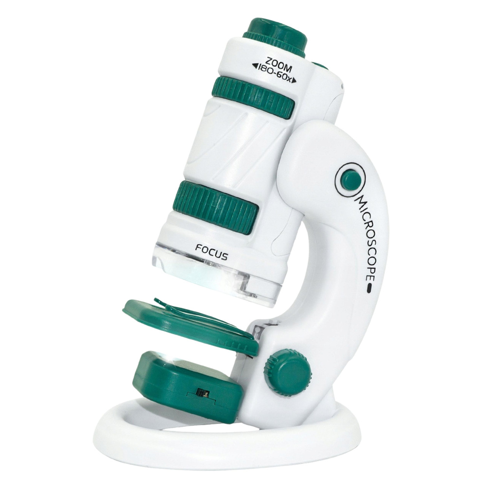 Mikroskopas vaikams su priedais 60x/180x