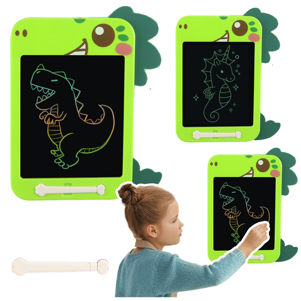 Grafinė planšetė lcd dinosauras 31x24 cm