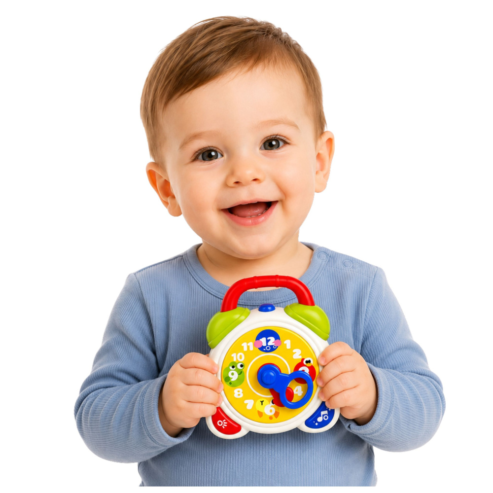 Interaktyvus mokomasis žadintuvas daugiaspalvis