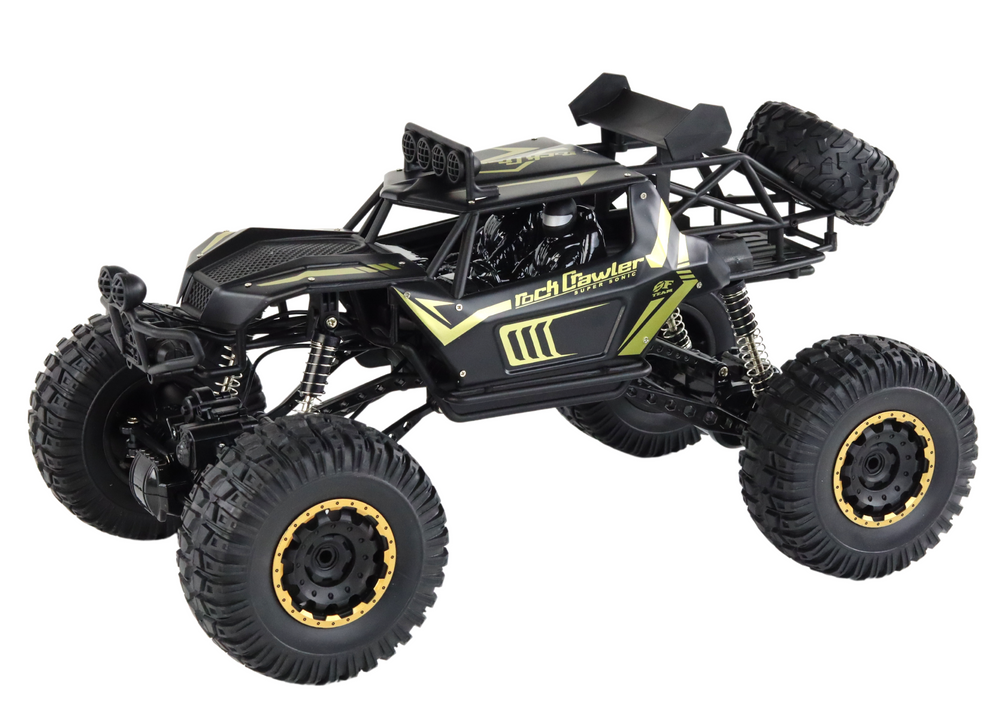 Nuotoliniu būdu valdomas automobilis lean toys, juodas