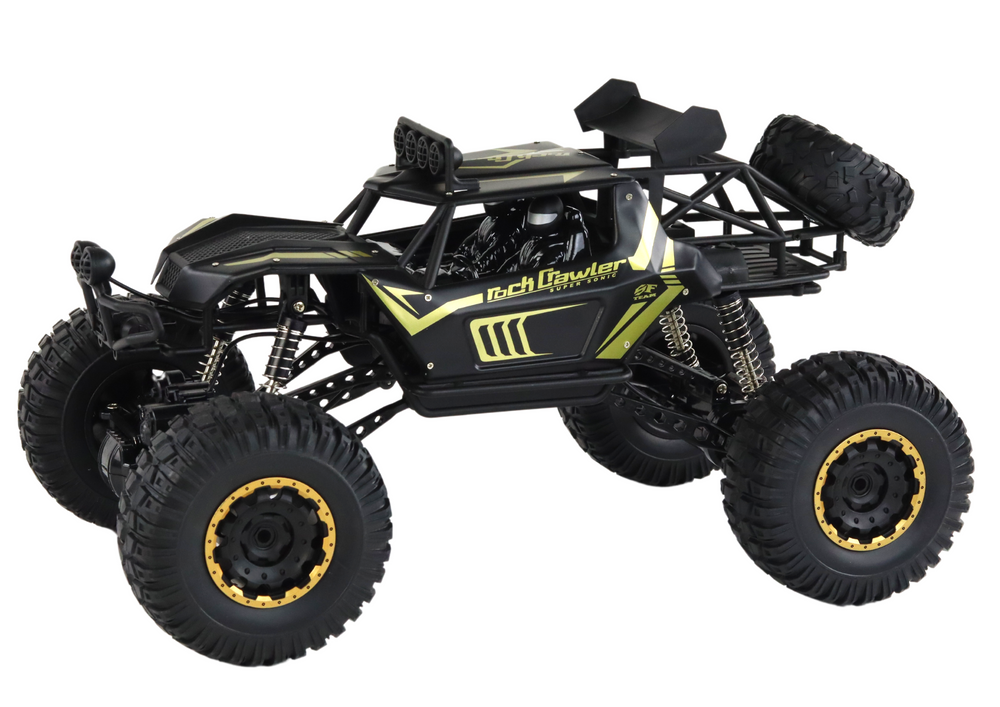 Nuotoliniu būdu valdomas automobilis lean toys, juodas