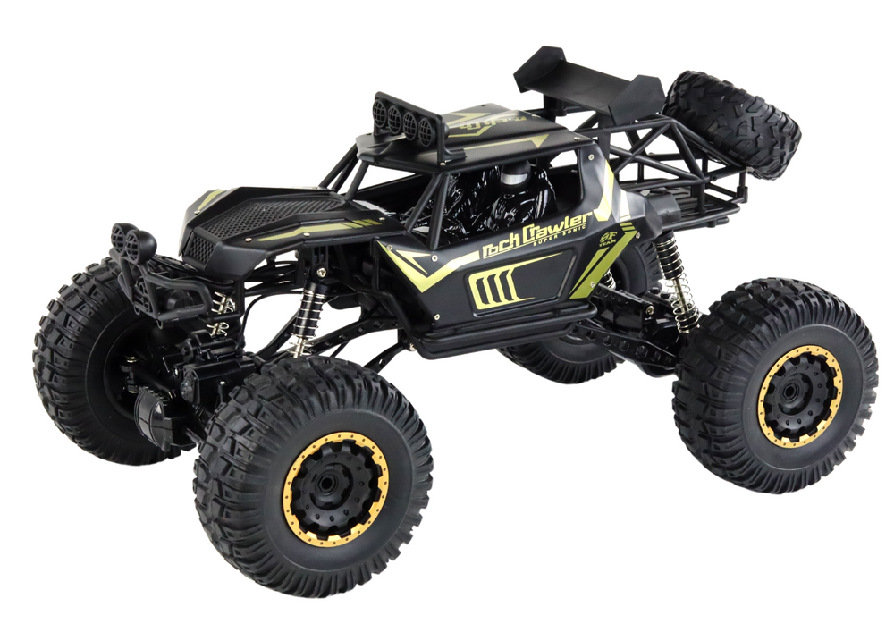 Nuotoliniu būdu valdomas automobilis lean toys, juodas
