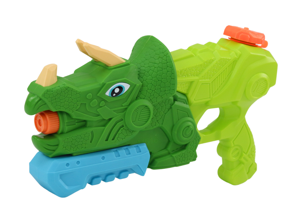 Dinozaurų formos vandens pistoletas triceratopsas, 1000 ml, 7 m diapazonas