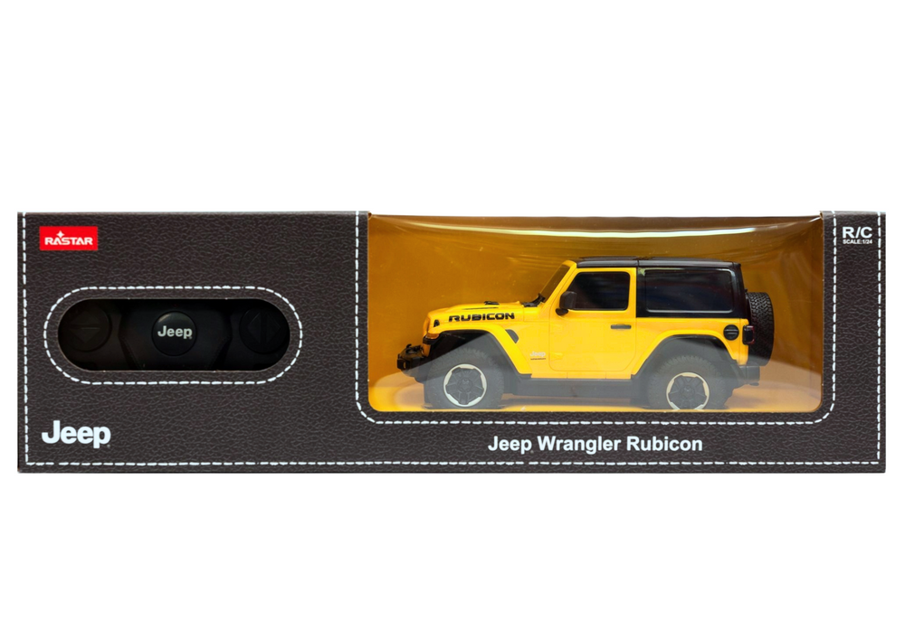 Nuotoliniu būdu valdomas JEEP Wrangler JL Rubicon modelis 1:24 3