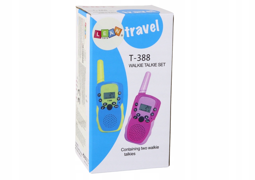 Žaislinės racijos lean toys, 2 vnt.