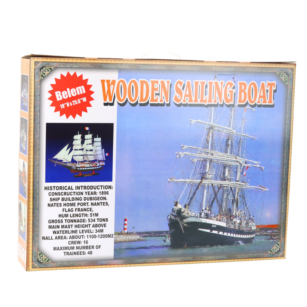 Kolekcinis burlaivio modelis „amerigo vespucci“ 64x46 cm