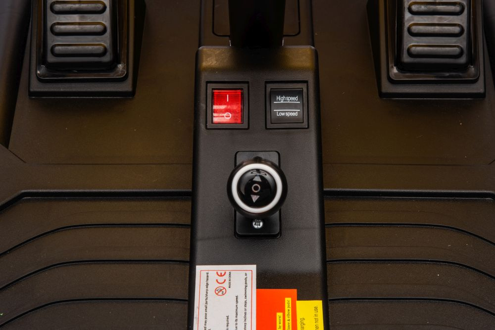 Vienvietis vaikiškas elektromobilis buggy a8812, oranžinis