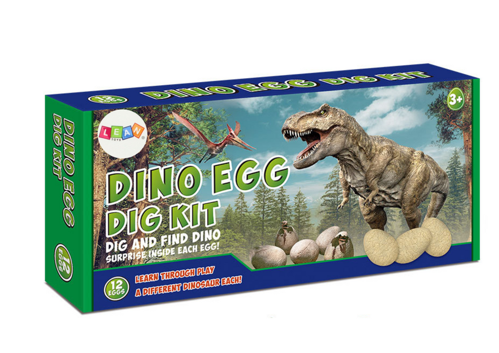 Dinozaurų kiaušinių rinkinys su stalo žaidimu