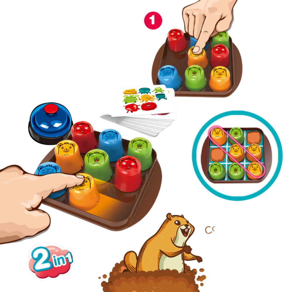 Mole maze 2in1 lavinamasis žaidimas vaikams