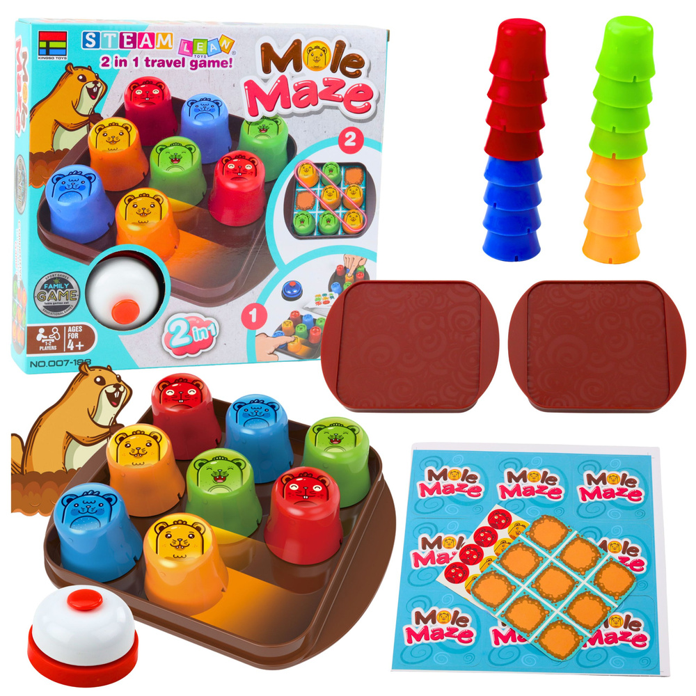 Mole maze 2in1 lavinamasis žaidimas vaikams