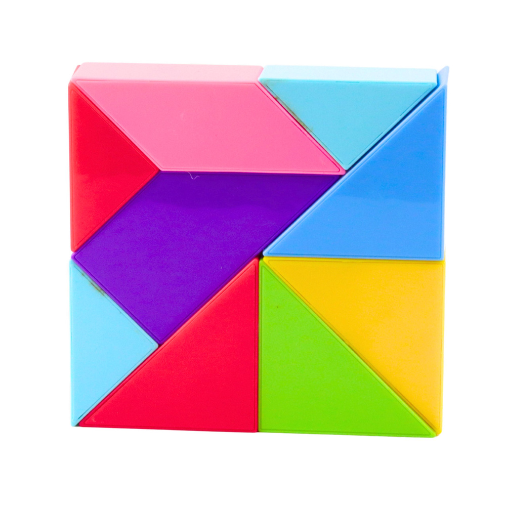 Magnetiniai tangram blokeliai, 9 vnt. 1